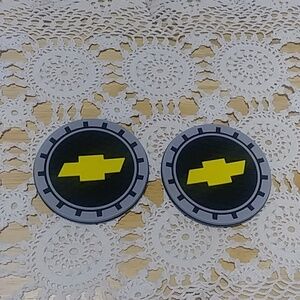 Chevrolet car coasters, new